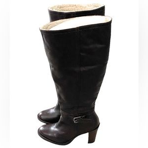 White mountain leather boots